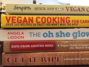 Selection of Vegan Cookbooks
